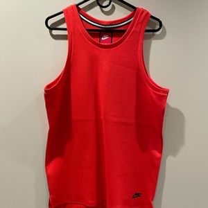 Nike Tech Fleece Tank Top Red/ Black 727353-696